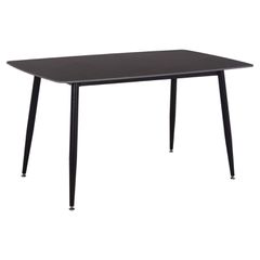 ΤΡΑΠΕΖΙ RAVEN HM18149.02 ΚΕΡΑΜΙΚΟ TOP ΜΕ ΟΨΗ ΜΑΥΡΟ ΜΑΡΜΑΡΟ 140x80x74Υεκ.