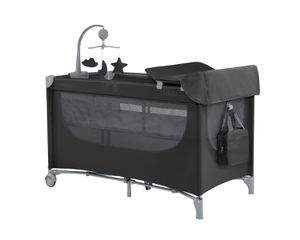 Baby cot 2 levels Nighty Night Black 2026 - Kikka Boo