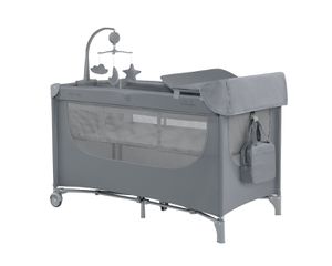 Baby cot 2 levels Nighty Night Grey 2026 - Kikka Boo