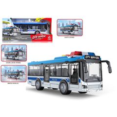 Martin Toys Αστυνομικό Λεωφορείο Φρίξιον Με Φώτα Ήχους Και Ανοιγμένες Πόρτες