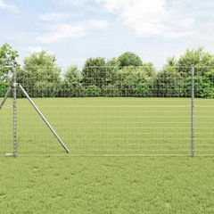 vidaXL Φράχτης Εuro 1,2 x 10 m Σίδηρος με επικάλυψη PVC