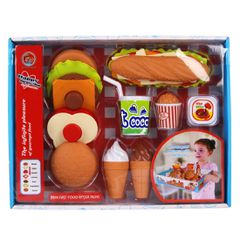 Σετ Fast Food Σε Δίσκο Martin Toys