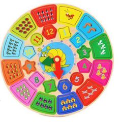 Ξύλινο Παζλ Ρολόι Martin Toys