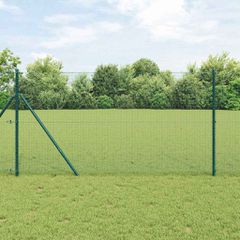 vidaXL Συρματόπλεγμα Σταθερού Εδάφους 10 x 1 m PVC-Επικαλυμμένο Ατσάλι