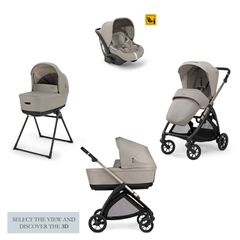 Inglesina Σύστημα Μεταφοράς Electa Quattro Χρώμα Battery Beige Με Σκελετό Iridio Black Και Παιδικό Κάθισμα Αυτοκινήτου Darwin Infant