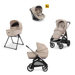 Inglesina Σύστημα Μεταφοράς Aptica Quattro Χρώμα Pashmina Beige Με Σκελετό Palladio Black & Παιδικό Κάθισμα Αυτοκινήτου Darwin Infant
