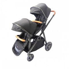 Go2 Καρότσι Διδύμων Black Kikka boo