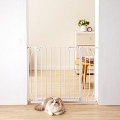 VEVOR Baby Gate, 29,5"-37" Extra Wide, 30" High, Dog Gate για σκάλες, Πόρτες και σπίτι, Easy Step Walk Thru Auto Close Child Gate Πύλη ασφαλείας κατοικίδιων ζώων με κιτ τοποθέτησης πίεσης και κιτ τοπο