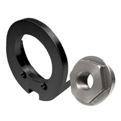 HeinzBikes, side mount license plate bracket. Black-thumb-1
