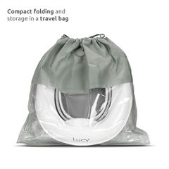 Φορητό Γιογιό Ταξιδιού Lucy Grey 2in1 Lorelli-thumb-4