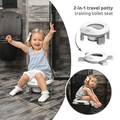 Φορητό Γιογιό Ταξιδιού Lucy Grey 2in1 Lorelli-thumb-5