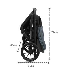 Dovadi Πολυκαρότσι Fly 2 σε 1 Night Grey-thumb-11