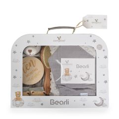 Σετ Δώρου Για Μωρά 6τμχ Bearli Grey Cangaroo