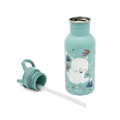 Sassi Παγούρι Ανοξείδωτου Ατσαλιού 500ml Munchy The Bear-thumb-1