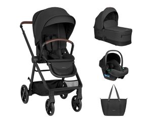 Stroller 3in1 with carrycot Mia Black 2026 - Kikka Boo