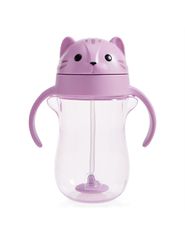 Munchkin Κύπελλο με Καλαμάκι Tip & Sip Cat 296ml 9m+