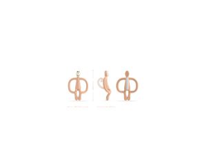 Μασητικό Teething Toy Peach Matchstick Monkey-thumb-2