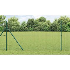 vidaXL Συρματόπλεγμα Σταθερού Εδάφους 10 x 1 m PVC-Επικαλυμμένο Ατσάλι