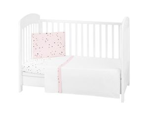 Bedding set 3pcs EU Style 70/140 Bear with me Pink - Kikka Boo