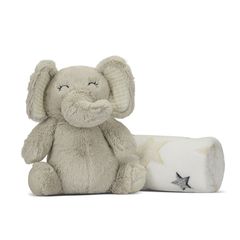 Κουβέρτα Αγκαλιάς Με Λούτρινο Παιχνίδι Beige Elephant Lorelli