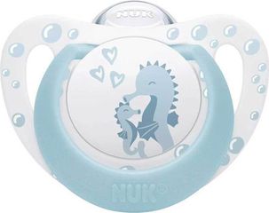 Nuk Πιπίλα Σιλικόνης First Choice 0-6m Ιππόκαμπος