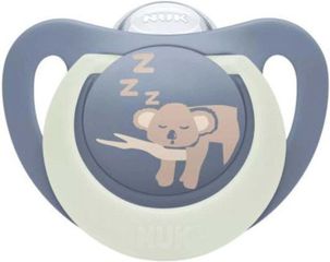 Nuk Πιπίλα Σιλικόνης First Choice Night 6-18m Koala