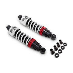 Burly, Slammer Plus shock set 11.5" chrome-thumb-1