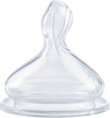 Nuk First Choice Θηλή Σιλικόνης 3m+ Medium 2τμχ-thumb-2