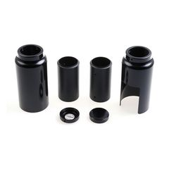 Cult-Werk, 6-piece fork tube cover kit Medium. Gloss black