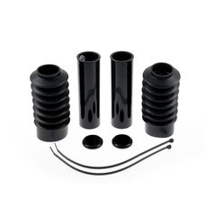 Cult-Werk, 6-piece fork tube cover kit. Gloss black