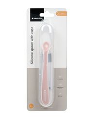 Silicone spoon with case 1pc Blush - Kikka Boo-thumb-2