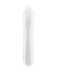 Silicone spoon with case 1pc Sand - Kikka Boo