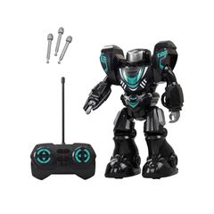 Λαμπάδα Silverlit Ycoo Robo Blast One Τηλεκατευθυνόμενα Ρομπότ Μαύρο Για 5+ Χρονών