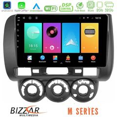 Bizzar M Series 8Core Android16 2+32GB Honda Jazz 2002-2008 (Manual A/C) Navigation Multimedia Tablet 9"