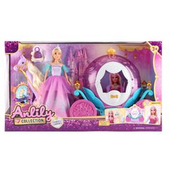Άμαξα Πριγκίπισσας Με Κούκλα Και Άλογο Martin Toys