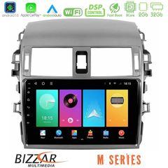 Bizzar M Series 8Core Android16 2+32GB Toyota Corolla 2008-2010 Navigation Multimedia Tablet 9"
