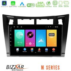 Bizzar M Series 8Core Android16 2+32GB Toyota Yaris Navigation Multimedia Tablet 9" (Μαύρο Χρώμα)