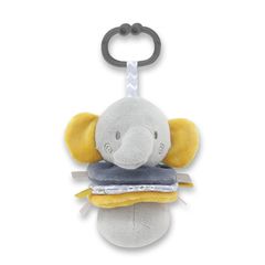 Κρεμαστό Παιχνίδι Με Δόνηση Grey Elephant Lorelli