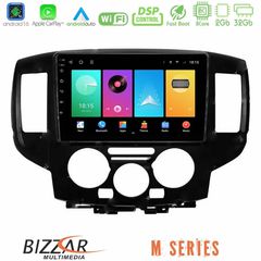Bizzar M Series 8Core Android16 2+32GB Nissan NV200 Navigation Multimedia Tablet 9" (Μαύρο)