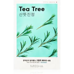 Missha - Airy Fit Sheet Mask - Tea Tree Καταπραϋντική Μάσκα Προσώπου με Τεϊέλαιο