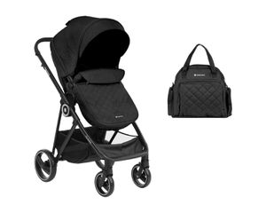 Stroller 2in1 transf. seat Gianni Black 2023 - Kikka Boo