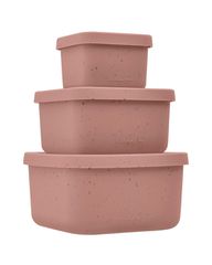 Snack box set 3 pcs Platinum Silicone Blush - Kikka Boo