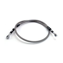 Goodridge brake line upper front, stainless clear coated