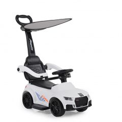 Ποδοκίνητο Αυτοκινητάκι Με Λαβή Γονέα Ride On Victory 2in1 White Moni