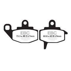 EBC V-pad Semi Sintered brake pads