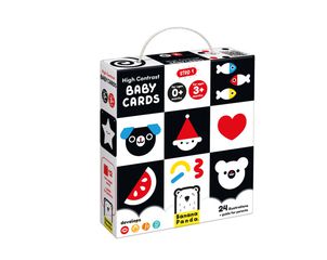 Banana Panda Βρεφικές Κάρτες Υψηλής Αντίθεσης High Contrast Baby Cards