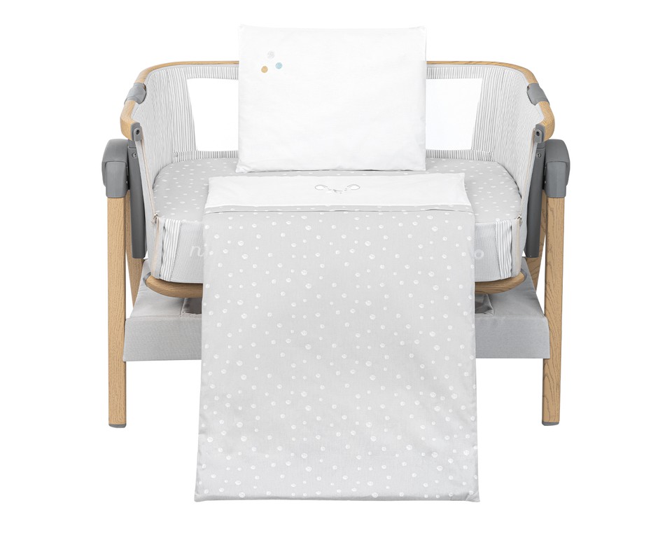 Mini cot bedding set 5pcs Joyful Mice - Kikka Boo