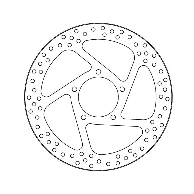Moto-Master Halo series brake rotor
