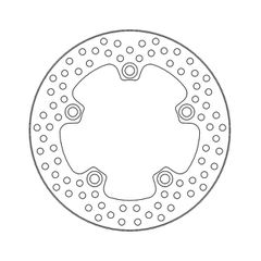 Moto-Master Halo series brake rotor