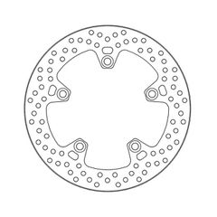 Moto-Master Halo series brake rotor